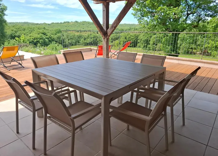 Du Causse Semesterbostad Loubressac