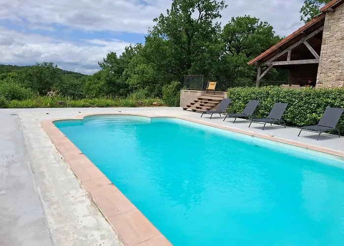 Du Causse Semesterbostad Loubressac